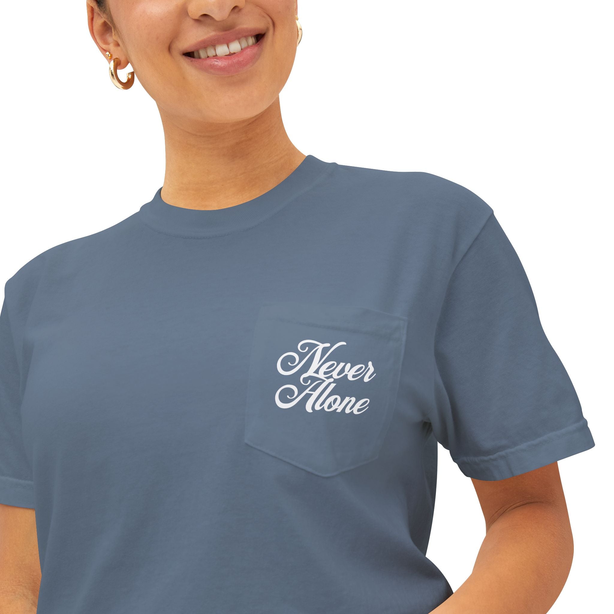 Never Alone Pocket Tee (US Only)
