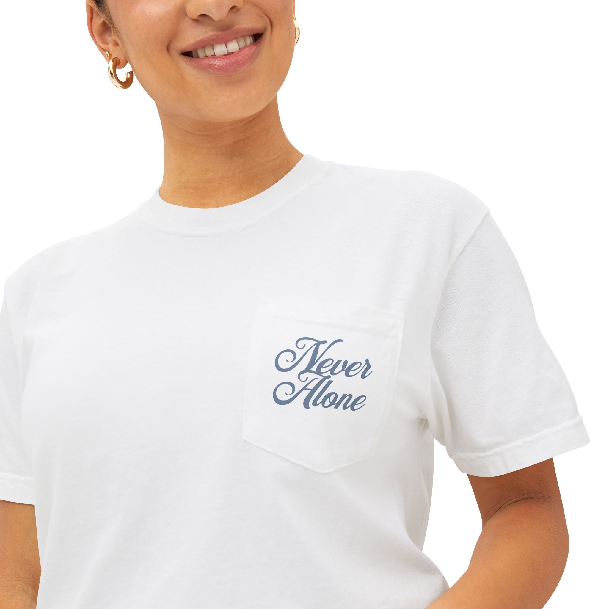 Never Alone Pocket Tee (US Only)