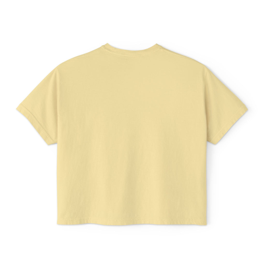Boxy T-Shirt „Gute Dinge kommen”