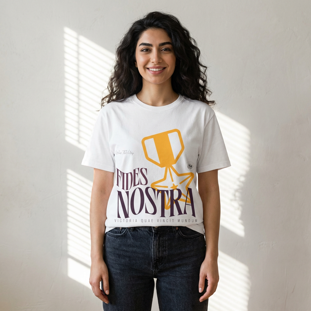 Fides Nostra Grafik-T-Shirt