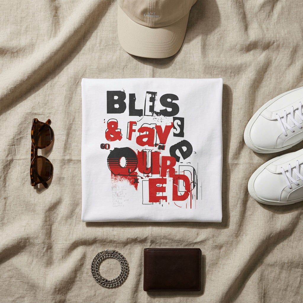 Blessed & Favoured Graphic Tee