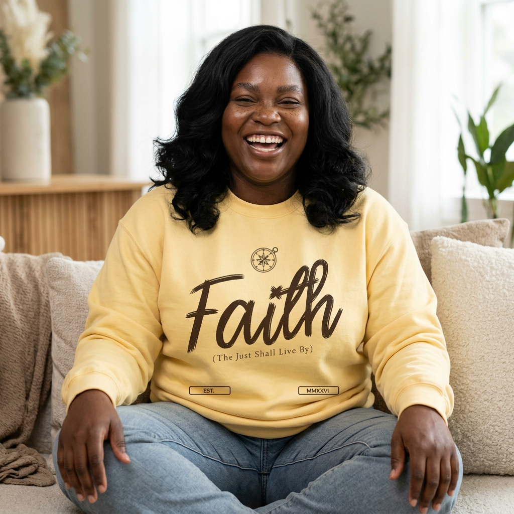 Live By Faith Crewneck Sweatshirt