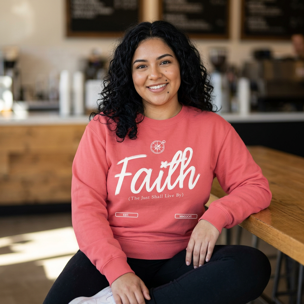 Live By Faith Crewneck Sweatshirt