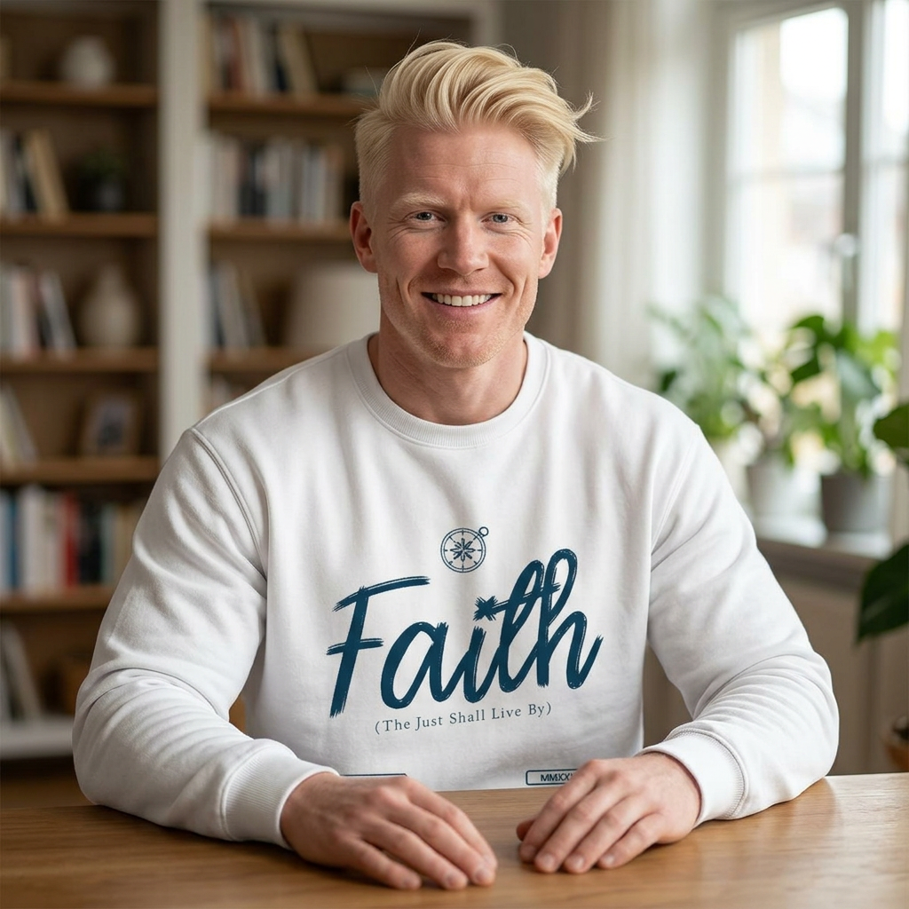 Live By Faith Crewneck Sweatshirt