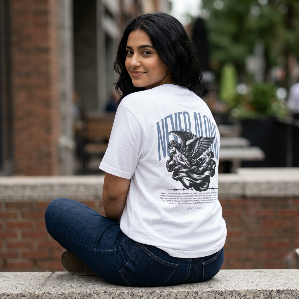 Never Alone Pocket Tee (US Only)
