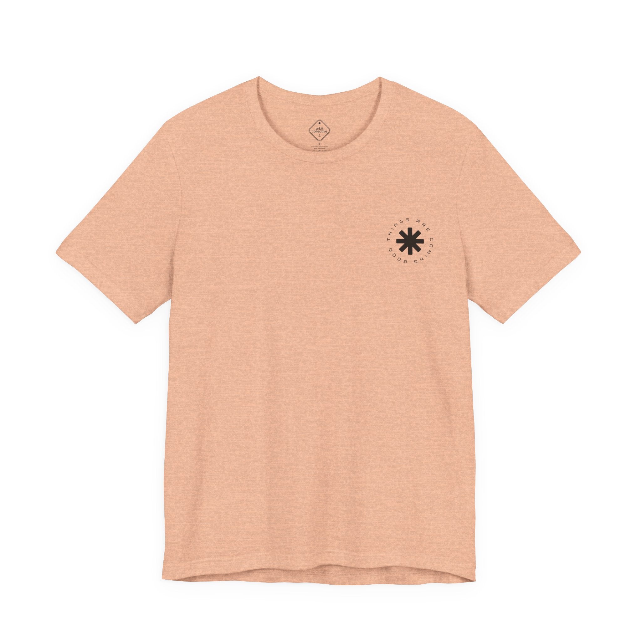 Gute Dinge kommen gestreiftes T-Shirt