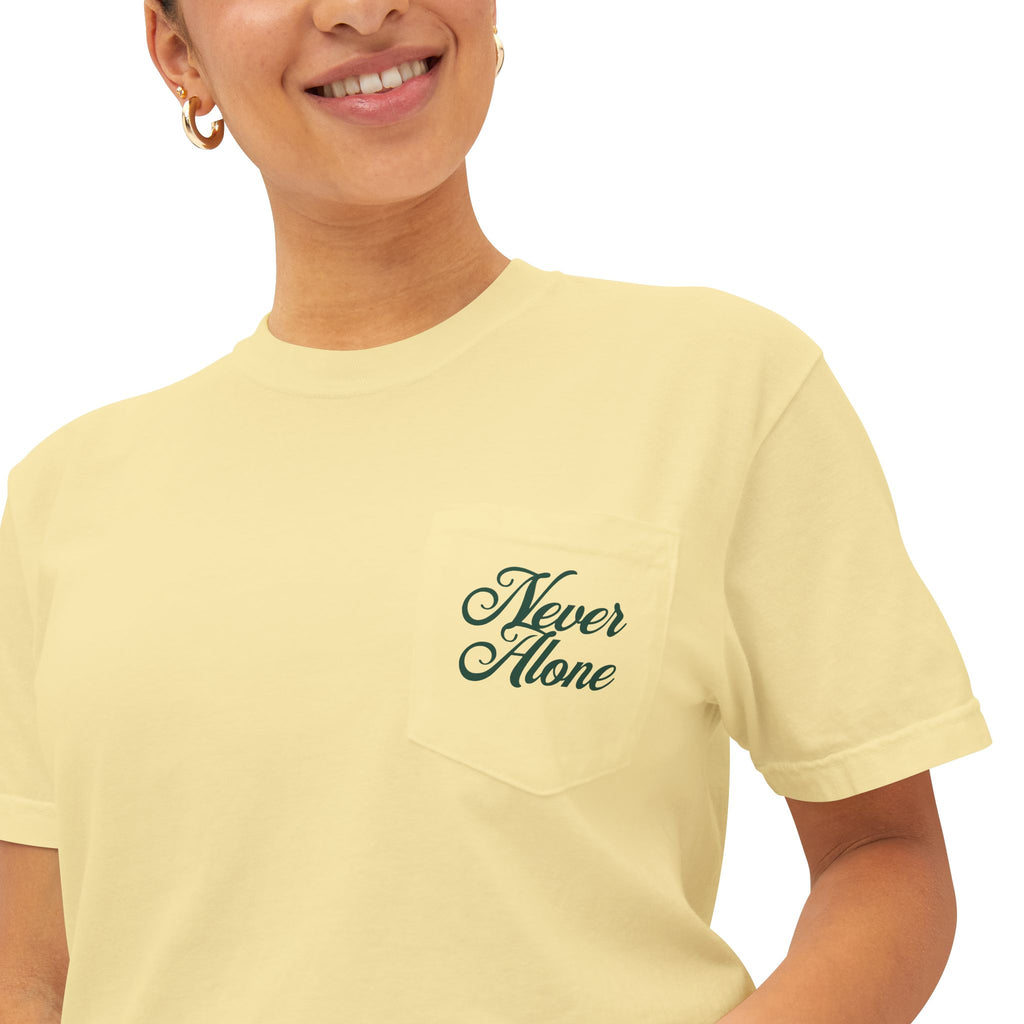 Never Alone Pocket Tee (US Only)