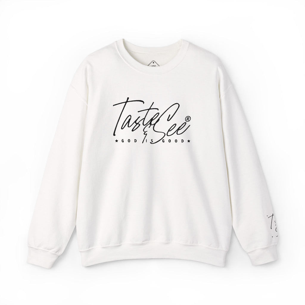 Taste & See Classic Sweatshirt (White)
