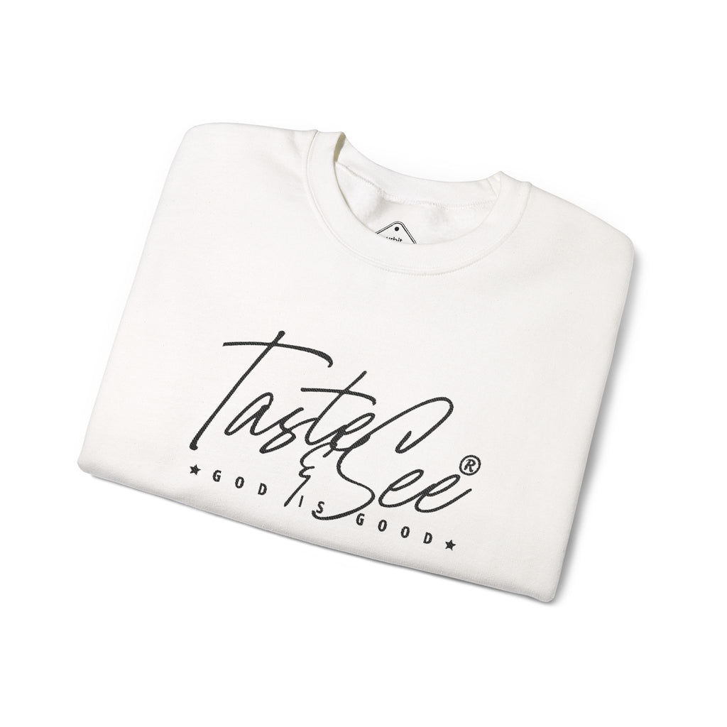 Taste & See Classic Sweatshirt (White)