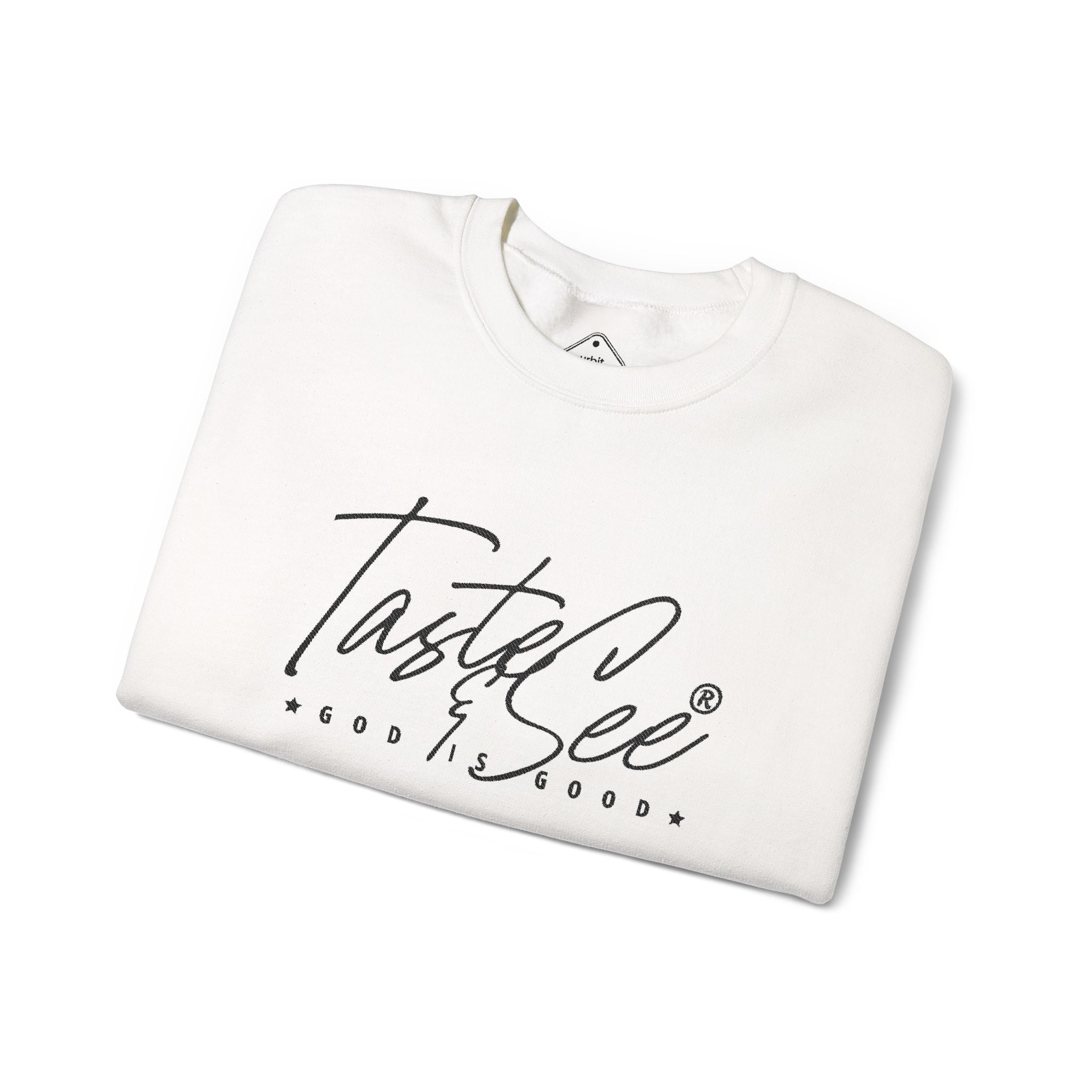 Taste & See Classic Sweatshirt (White)